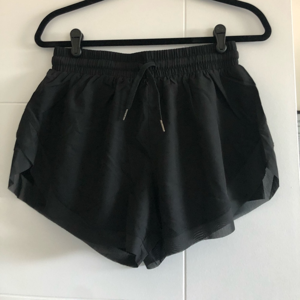Black Halara Workout Shorts